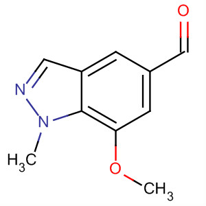 1H-Indazole-5-carboxaldehyde, 7-methoxy-1-methyl-