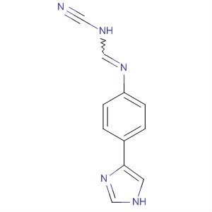 Methanimidamide, N-cyano-N'-[4-(1H-imidazol-4-yl)phenyl]-