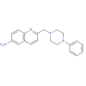 6-Quinolinamine, 2-[(4-phenyl-1-piperazinyl)methyl]-