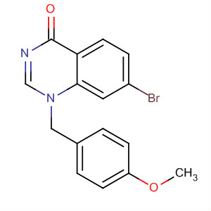 4(1H)-Quinazolinone, 7-bromo-1-[(4-methoxyphenyl)methyl]-