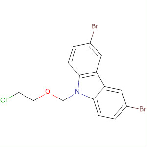 9H-Carbazole, 3,6-dibromo-9-[(2-chloroethoxy)methyl]-