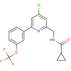Cyclopropanecarboxamide,N-[[4-chloro-6-[3-(trifluoromethoxy)phenyl]-2-pyridinyl]methyl]-