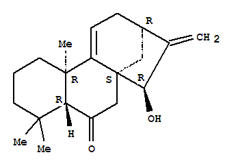 1H-2,10a-Ethanophenanthrene,kaura-9(11),16-dien-6-one deriv.