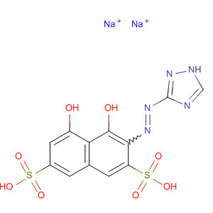 2,7-Naphthalenedisulfonic acid,4,5-dihydroxy-3-(1H-1,2,4-triazol-3-ylazo)-, disodium salt