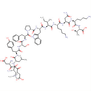 L-Threonine,L-a-aspartyl-L-a-aspartyl-L-leucyl-L-leucyl-L-tyrosyl-L-seryl-L-phenylalanyl-L-prolyl-L-tryptophyl-L-isoleucyl-L-lysyl-L-asparaginyl-L-lysyl-