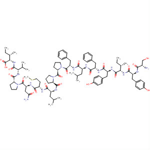 L-Isoleucine,L-seryl-L-tyrosyl-L-isoleucyl-L-tyrosyl-L-phenylalanyl-L-leucyl-L-phenylalanyl-L-prolyl-L-prolyl-L-leucyl-L-methionyl-L-asparaginyl-L-prolyl-L-valyl-