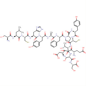 L-Serine,L-seryl-L-leucyl-L-cysteinyl-L-histidyl-L-tyrosyl-L-alanyl-L-phenylalanyl-L-prolyl-L-tyrosyl-L-cysteinyl-L-a-aspartyl-L-a-glutamyl-L-threonyl-L-seryl-