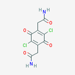 2,2'-(2,5-dichloro-3,6-dioxo-1,4-cyclohexadiene-1,4-diyl)diacetam Ide