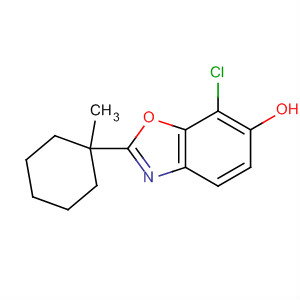 6-Benzoxazolol, 7-chloro-2-(1-methylcyclohexyl)-