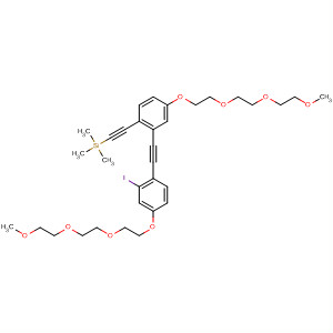 Silane,[[2-[[2-iodo-4-[2-[2-(2-methoxyethoxy)ethoxy]ethoxy]phenyl]ethynyl]-4-[2-[2-(2-methoxyethoxy)ethoxy]ethoxy]phenyl]ethynyl]trimethyl-