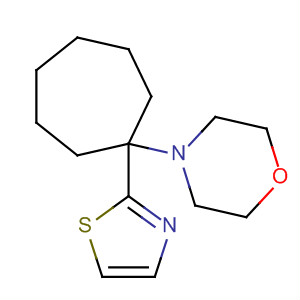Morpholine, 4-[1-(2-thiazolyl)cycloheptyl]-