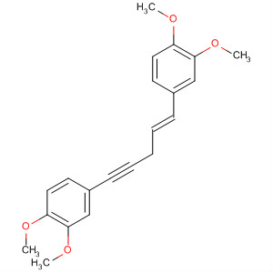 Benzene, 1,1'-(1-penten-4-yne-1,5-diyl)bis[3,4-dimethoxy-, (E)-