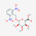 2,6-dinitrobenzyl beta-D-glucopyranosiduronic acid