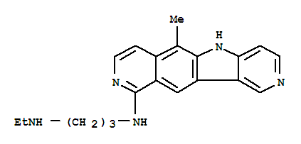 N-ethyl-N'-(6-methyl-5H-pyrido[3',4':4,5]pyrrolo[2,3-g]isoquinolin-10-yl)propane-1,3-diamine