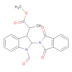1H-Indole-3-propanoic acid,a-(1,3-dihydro-1,3-dioxo-2H-isoindol-2-yl)-1-formyl-2,3-dihydro-, methylester