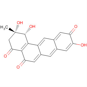 Benz[a]anthracene-1,7,12(2H)-trione,3,4-dihydro-3,4,8-trihydroxy-3-methyl-, (3S,4R)-