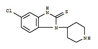 5-chloro-1,3-dihydro-1-(4-piperidinyl)-1H-benzimidazole-2-thione