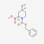 4-HYDROXY-PIPERIDINE-1,2-DICARBOXYLIC ACID 1-BENZYL ESTER 2-METHYL ESTER