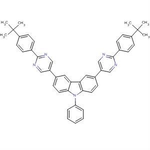 9H-Carbazole,3,6-bis[2-[4-(1,1-dimethylethyl)phenyl]-5-pyrimidinyl]-9-phenyl-