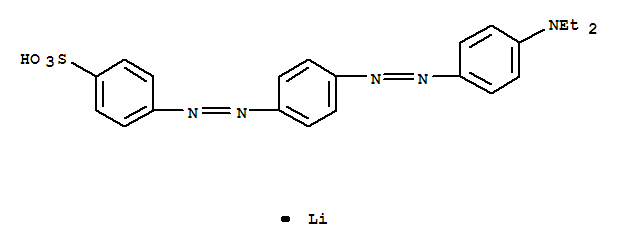lithium p-[[p-[[p-(diethylamino)phenyl]azo]phenyl]azo]benzenesulphonate