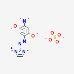 2-[[4-(dimethylamino)-2,5-dimethoxyphenyl]azo]-1,3-dimethyl-1H-imidazolium methyl sulphate