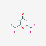 2,6-Bis(difluoromethyl)-4H-pyran-4-one