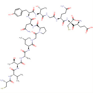 L-Cysteine,L-cysteinyl-L-valyl-L-threonyl-L-alanyl-L-leucylglycyl-L-prolyl-L-asparaginyl-L-tyrosyl-L-threonylglycyl-L-glutaminyl-L-a-glutamyl-