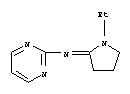 N-[(2E)-1-ethylpyrrolidin-2-ylidene]pyrimidin-2-amine