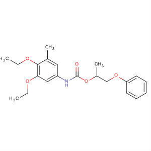 Carbamic acid, (3,4-diethoxy-5-methylphenyl)-, 1-methyl-2-phenoxyethylester