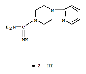 4-PYRIDIN-2-YLPIPERAZINE-1-CARBOXIMIDAMIDE HYDROIODIDE