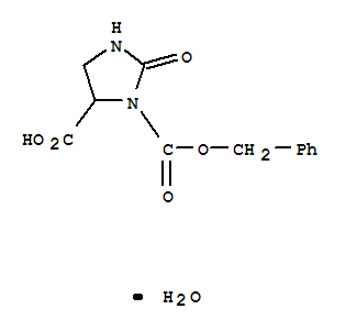3-[(Benzyloxy)carbonyl]-2-oxoimidazolidine-4-carboxylic acid hydrate