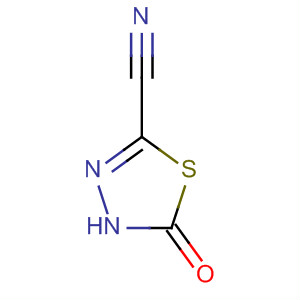 1,3,4-Thiadiazole-2-carbonitrile, 4,5-dihydro-5-oxo-