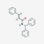 2-propenamide, N-(diphenylmethyl)-3-phenyl-