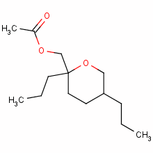 Tetrahydro-2,5-dipropyl-2H-pyran-2-methyl acetate