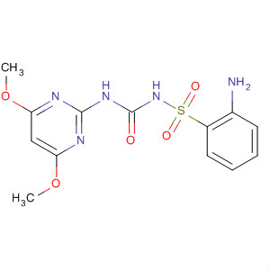Benzenesulfonamide,2-amino-N-[[(4,6-dimethoxy-2-pyrimidinyl)amino]carbonyl]-