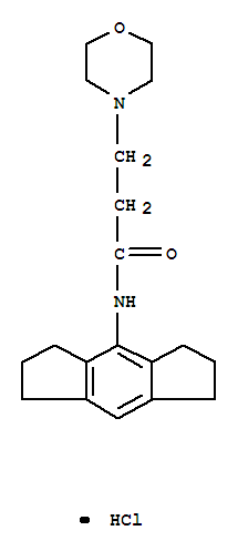 N-(1,2,3,5,6,7-hexahydro-s-indacen-4-yl)-3-morpholin-4-yl-propanamide hydrochloride