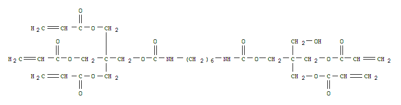 2-(hydroxymethyl)-5,14-dioxo-2,17,17-tris[[(1-oxoallyl)oxy]methyl]-4,15-dioxa-6,13-diazaoctadecane-1,18-diyl diacrylate