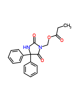 (2,5-dioxo-4,4-diphenylimidazolidin-1-yl)methyl propanoate