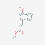 4-Methoxy-1-naphthalenepropanoic Acid Ethyl Ester