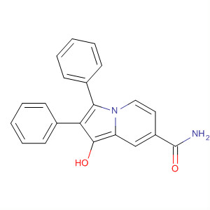 7-Indolizinecarboxamide, 1-hydroxy-2,3-diphenyl-