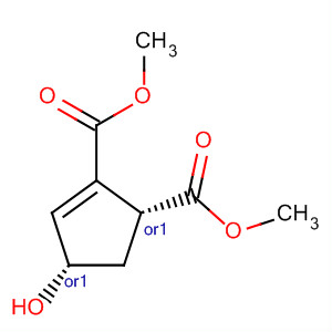2-Cyclopentene-1,2-dicarboxylic acid, 4-hydroxy-, dimethyl ester,(1R,4S)-rel-