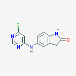 5-(6-chloropyrimidin-4-ylamino)indolin-2-one