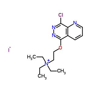 2-[(8-chloropyrido[2,3-d]pyridazin-5-yl)oxy]-N,N,N-triethylethanaminium iodide