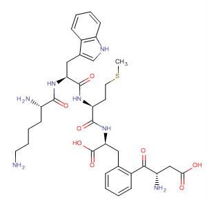 L-Phenylalanine, L-lysyl-L-tryptophyl-L-methionyl-L-a-aspartyl-