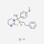 3-(4-methoxyphenyl)-2-(2-phenylethyl)-2,3,6,7-tetrahydro-5H-[1,3]thiazolo[3,2-a]pyrimidin-3-ol hydrobromide