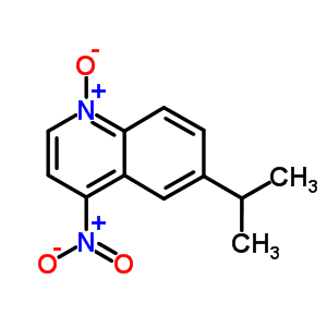 4-nitro-6-(propan-2-yl)quinoline 1-oxide