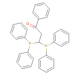 1-Propanone, 3,3-bis(diphenylphosphinyl)-1-phenyl-