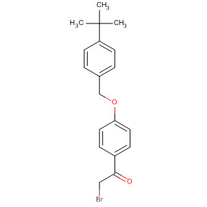 Ethanone, 2-bromo-1-[4-[[4-(1,1-dimethylethyl)phenyl]methoxy]phenyl]-