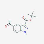 1H-Indazole-3-carboxylic acid, 5-formyl-, 1,1-dimethylethyl ester