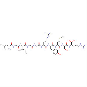 L-Arginine,L-leucylglycyl-L-isoleucylglycylglycyl-L-arginyl-L-tyrosyl-L-methionyl-L-seryl-
